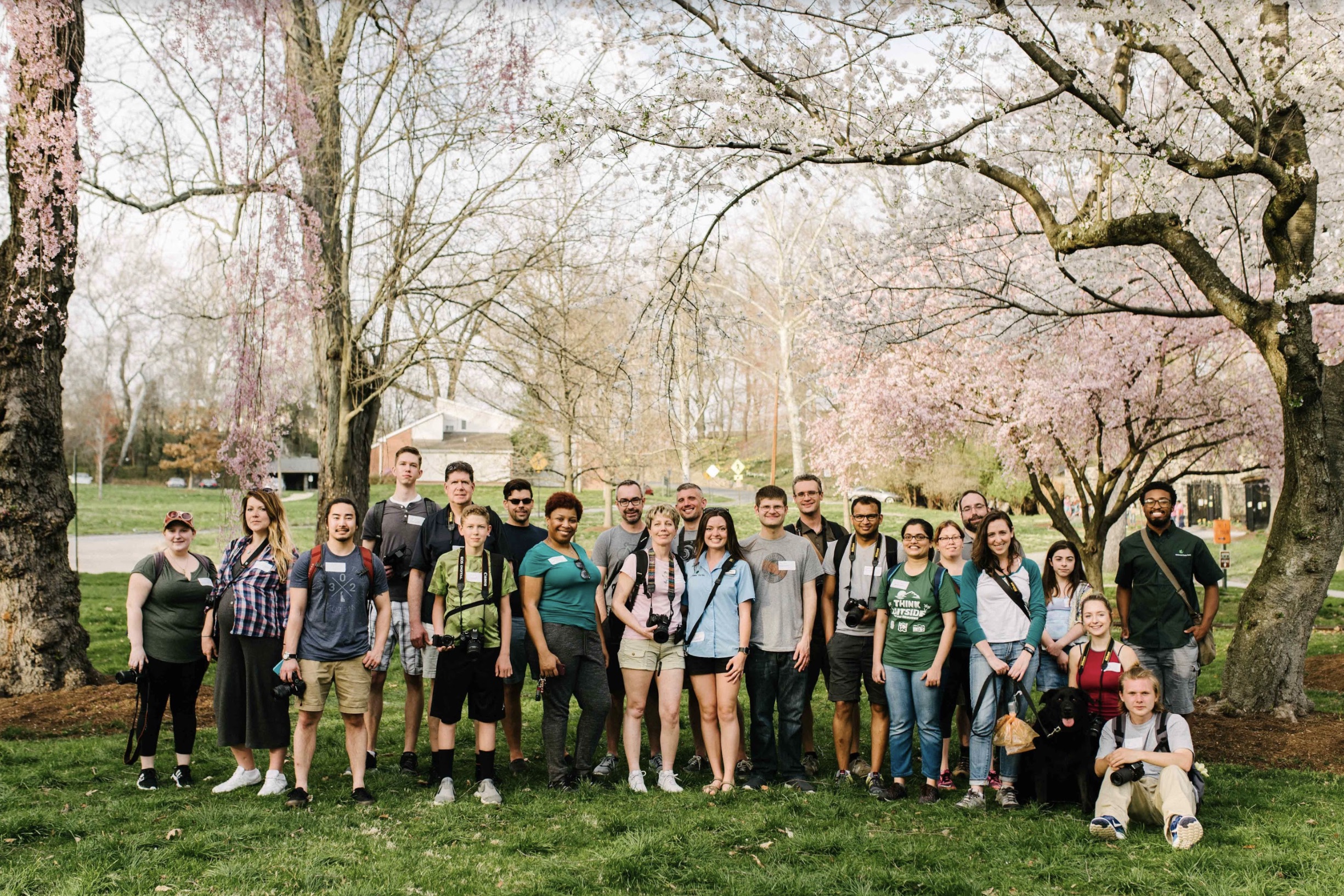 Spring InstaMeet attendees group photo